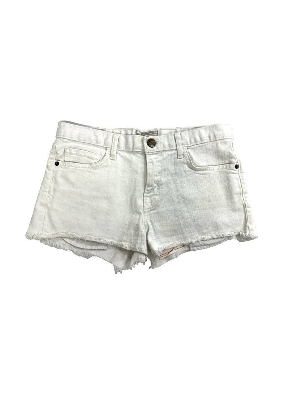 Current Elliott Women's White Shorts Size 26 Cotton
